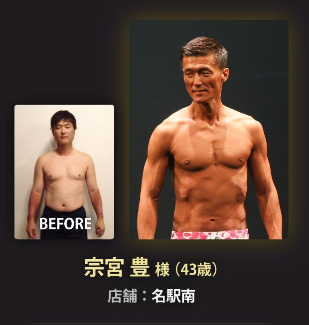 宗宮 豊 様（43歳）名駅南店